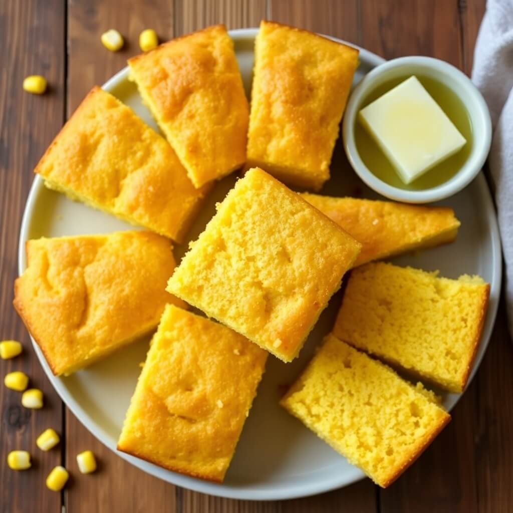 Southern Cornbread Made with Beef Tallow